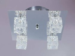 Люстра припотолочная TINKO 28038CR/4H