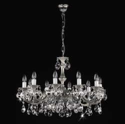 Люстра кришталева Art Glass Alice X Nickel Зrystal Exclusive 