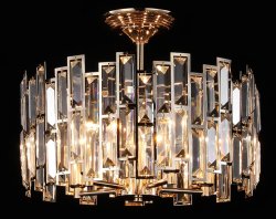 Люстра кришталева стельова Sirius 3209/5Н FG