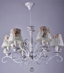 Люстра с абажурами Sirius 9196/6P