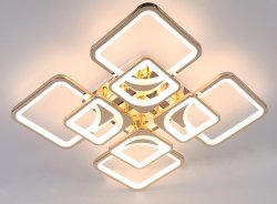 Люстра светодиодная Sirius 74093/4+4 TL GD 278W LED с пультом+диммер