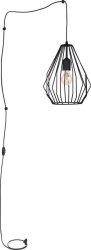Люстра подвес лофт TK Lighting Brylant Black 2287