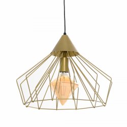 Люстра подвес лофт Atmolight Conoid P400 Gold