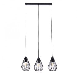 Люстра подвес лофт Atmolight Dribble C210-450-3 Black