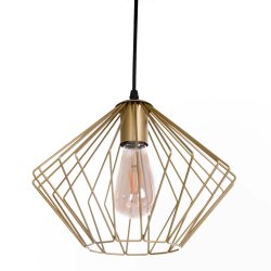 Люстра подвес лофт Atmolight Rhomb-S P300 Gold