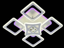 Люстра светодиодная Sirius 7613/4+1С WH 136W LED с пультом