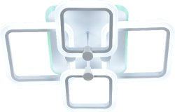 Люстра светодиодная Sirius S7688/4 WT 118 Вт LED RGB с пультом+диммер