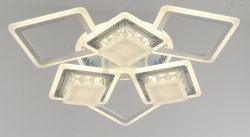 Люстра светодиодная Sirius 69982/3+3Н WT 216 Вт LED с пультом+диммер