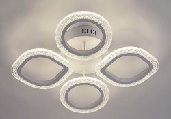 Люстра светодиодная Sirius V68693/2+2WT 72W LED с пультом+диммер