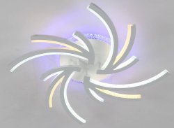 Люстра светодиодная Sirius V10893/4+1 WT 118W LED с пультом+диммер