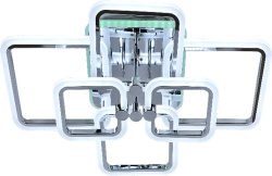 Люстра светодиодная Sirius S7688/6 CR 206 Вт LED RGB с пультом+диммер