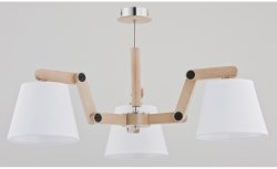 Люстра с абажурами ALFA Joga White 22253