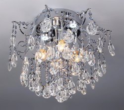 Люстра потолочная хрустальная Sirius S2431/4+4H LED с пультом