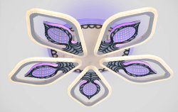 Люстра светодиодная Sirius 35982/5TL WT 141W LED с пультом+диммер