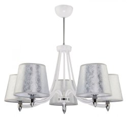 Люстра с абажурами Jupiter Oskar 1513 OR 5 BI