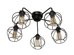 Люстра потолочная лофт SL 4721-5G