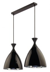 Люстра подвес Jupiter Nero 1561 NO 2 CZ