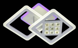 Люстра светодиодная Sirius 2913/1+1С WH 78W LED без пульта