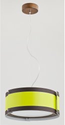 Люстра подвес ALFA Rondo Yellow 60153