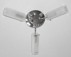 Люстра стельова TINKO 93909CR/3H WT 