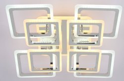 Люстра светодиодная Sirius 42092/4+4+1 CR 220W LED с пультом+диммер