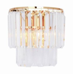 Светильник настенный (бра) Zuma Line 17106/2W-GLD Amedeo