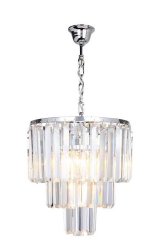 Люстра подвес Zuma Line 17106/3+1-CHR Amedeo