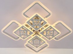 Люстра светодиодная Sirius 52092/4+4+1 CR 268W LED с пультом+диммер