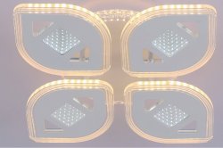 Люстра светодиодная Sirius V82092/4+1 WT 110W LED с пультом+диммер