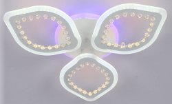 Люстра світлодіодна Sirius 76893/3 WT 148W LED з пультом+димер 