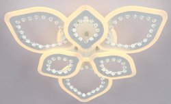 Люстра светодиодная Sirius 76893/3+3 WT 226W LED с пультом+диммер