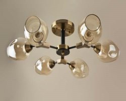 Люстра потолочная лофт Sirius S8867/6H