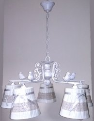Люстра з абажурами Sirius N2103/5P