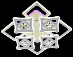 Люстра светодиодная Sirius 7613/4+4С WH 226W LED с пультом
