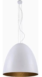 9023 Світильник підвіс Nowodvorski EGG WHITE L PL