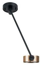 8892 Люстра Nowodvorski CYCLON LED BLACK/GOLD I zwis PL