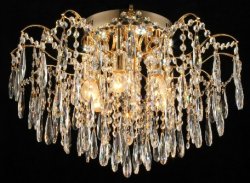 Люстра потолочная хрустальная Sirius S7261/6+6H с пультом