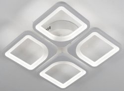 Люстра светодиодная Sirius S50001/4B 88W LED с пультом+диммер