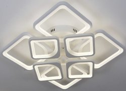 Люстра светодиодная Sirius 50001/4+4WT 184W LED с пультом+диммер
