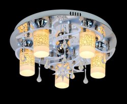 Люстра стельова Sirius 8125/5+1H LED з пультом 