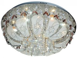 Люстра стельова Sirius 90097/6H LED з пультом 