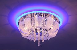 Люстра стельова Sirius 2675/6H LED з пультом 