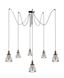 9631 Люстра Nowodvorski WORKSHOP VI PL