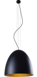 9024 Світильник підвіс Nowodvorski EGG BLACK L PL