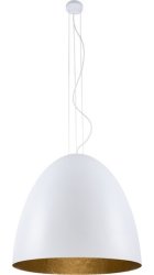 9025 Світильник підвіс Nowodvorski EGG WHITE XL PL