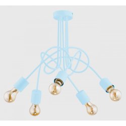 Люстра лофт ALFA TANGO BLUE 28485