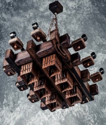 Люстра подвес кантри SIRIUS 2117/6P