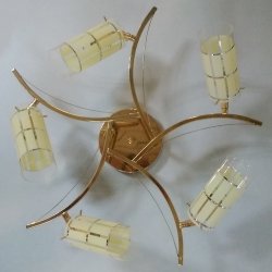 Люстра стельова TINKO 78111CG/5H BEG