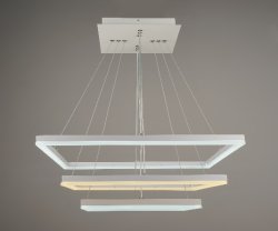 Люстра светодиодная Sirius S4261/3P WT 192W LED с пультом+диммер