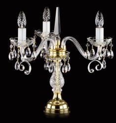 Настільна лампа кришталева Art Glass Augustina III Crystal Exclusive 